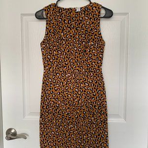 Orange and Pink Old Navy Cheetah Dress